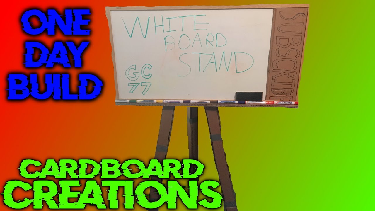 How to make a Whiteboard stand -Making Whiteboard Stand Easy Way 