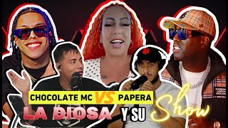 CHOCOLATE MC VS PAPERA RD / EL YONKY PROQUE VIAJÓ A CUBA. / LA DIOSA Y SU NUEVO SHOW (OPINIONES)