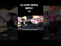 CLASSIC ROCK RIFFS! NO. 2 #shortsfeed #shortsvideo #classicrock #classicrockguitar
