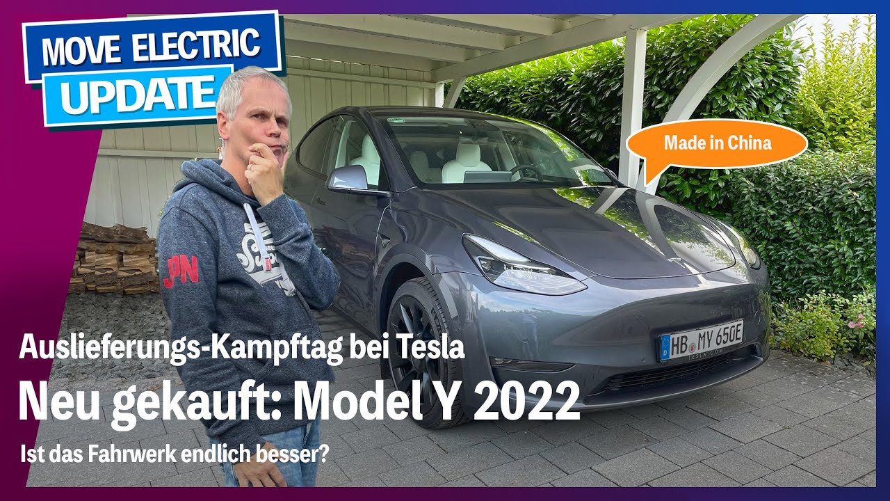 Gekauft: Tesla Model Y 2022 - Auslieferungs-Kampftag bei Tesla