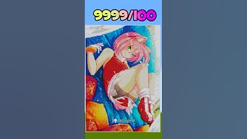 AMAZING Amy Rose Pixel Art In Minecraft! 😁😎🥰 #shorts