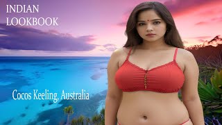 4K AI Art Indian Lookbook Shot in Idyllic Cocos Keeling