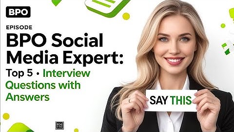 Social Media Expert Interview ||  Top 5 Questions and Answers