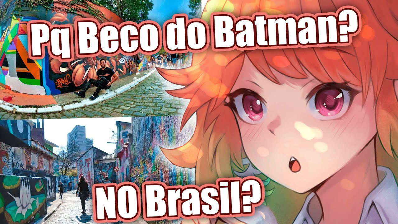 Kiara descobre o BECO DO BATMAN NO BRASIL... (e eu tbm)