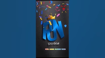 RINKU Logo name💫 comment your name #shorts#shorts#RINKU#Like#subscribe#viral