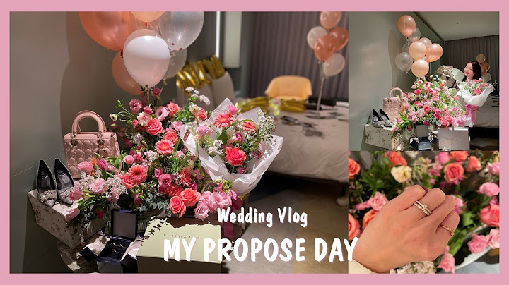 Wedding Vlog I 사귄지 2500일, 잊지 못할 My Propose Day (안다즈 호텔, 반클리프앤아펠, 레이디 디올, 쇼메, 로저비비에)