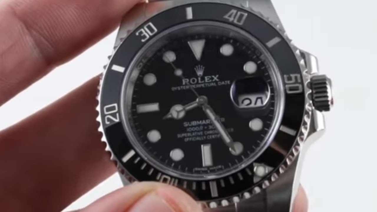 Rolex Submariner 116610 Luxury Watch 