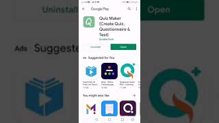 Quiz maker || create quiz, questionnaire & test || Technology yo screenshot 1