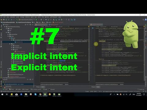 #7 Using Implicit intent for dialing phone number with Kotlin - Kotlin Android for beginners