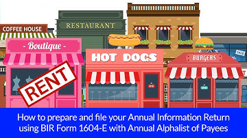 BIR Form 1604E-  Part 11 Summary 😊