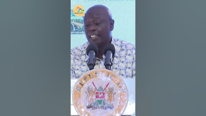 “JKIA was renovated at a massive cost, but today it is a shame,” DP Gachagua