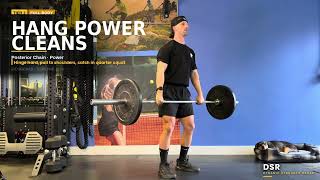Hang Power Cleans for Explosive Power & Athletic Performance — Tier 3 | DSR Rehab