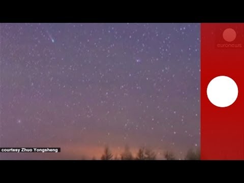 Komet "Lovejoy" als Weihnachtsstern