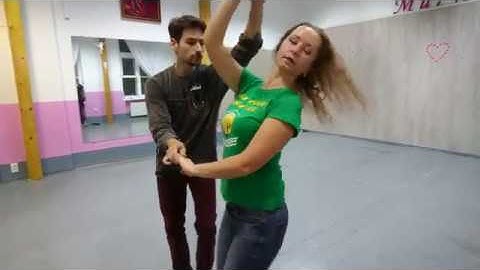 Lena & Sergey. Zouk improvisation. IDS_Dnepr 2018