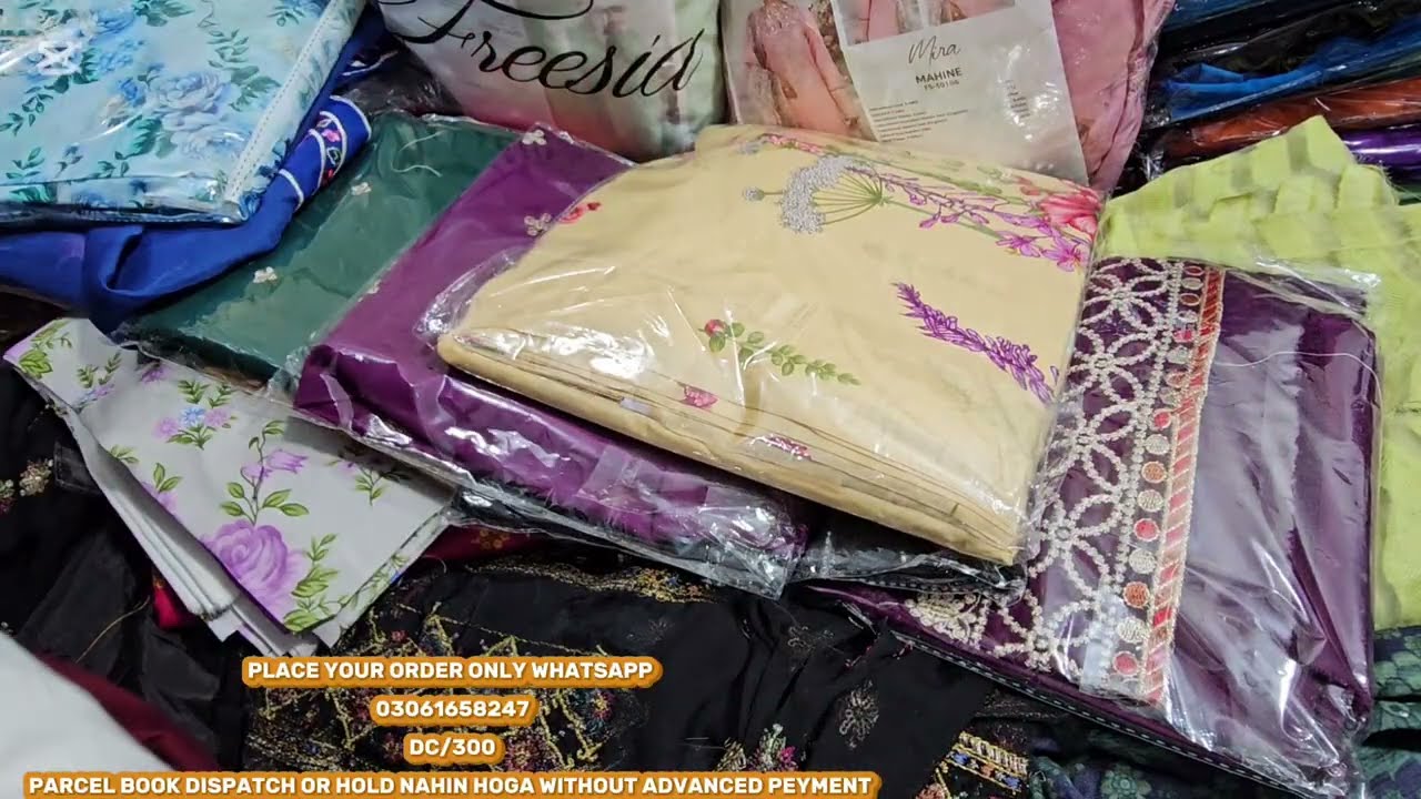 1March2026💥MARIA'B OR OTHER ALL BRNADS AVAILABLE WITH NAZIA MAQBOOL BRANDED CUTPIECES LEFTOVERS HUAL