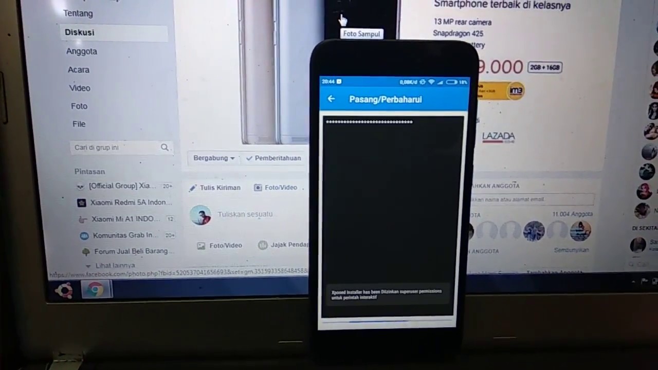 cara Pasang Xposed Redmi 5A - YouTube