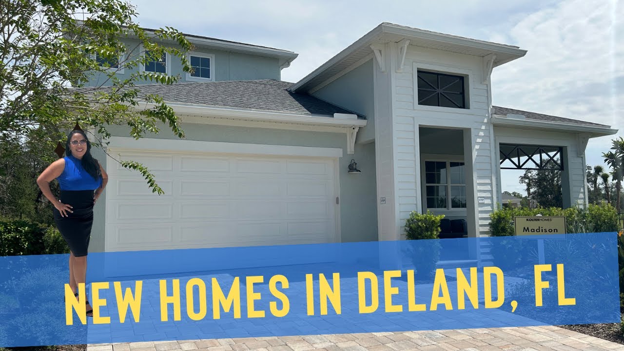 Stunning New Homes in DeLand, FL with Luxury finishes! YouTube