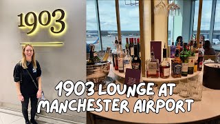 1903 Lounge At Manchester Airport Tour And What Is Included For Breakfast And Lunch 2024 Terminal 2