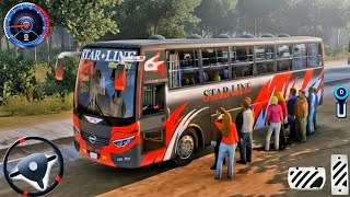 Uphill Offroad Bus Simulator Driver 3D  - City Coach Bus Simulator Game 2026 - Andriod Gameplay screenshot 3