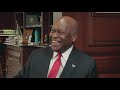 Herman Cain Sings America the Beautiful - Final Interview