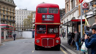 Farewell to London bus routes 507, 521 and 16 28th April 2023