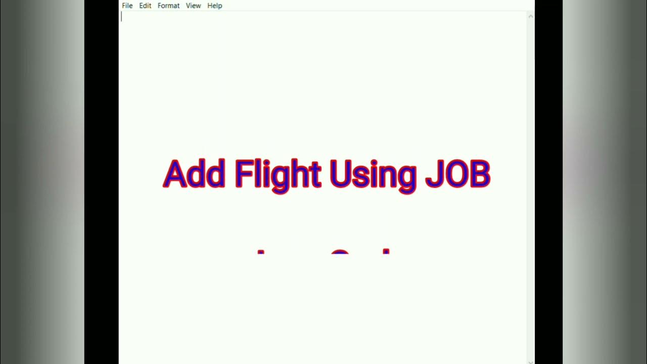 ADD FLIGT USING JDBC JAVA CODE Cognizant YouTube