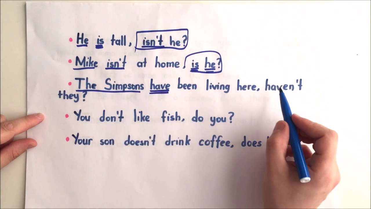 Question Tags (Değil mi? Soruları)