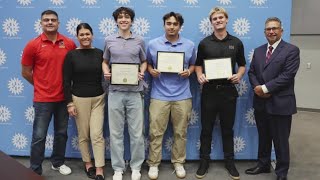 3 students from Las Cruces recognized