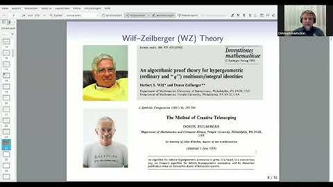 Identity Found by Proving Identities