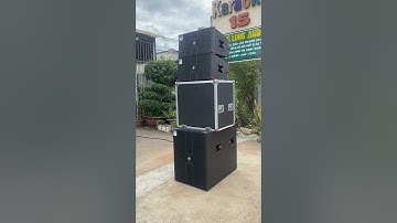 Dàn âm thanh làm show admax line aray + sub