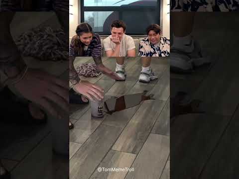 Funny Viral video reaction from Tom Holland and friends part 182 #funny #trolledit #tomholland #meme