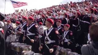 The Ohio State University Marching Band plays the Buckeye Battle Cry at Purdue, 2013