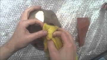 Cold Cast Bronze Mask Tutorial - Costume / Cosplay Skyrim