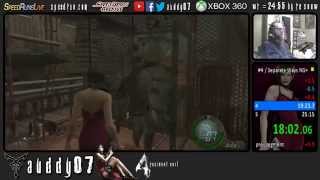 Resident Evil 4 - Separate Ways+ Speedrun - Xbox 360 NTSC (24:50)