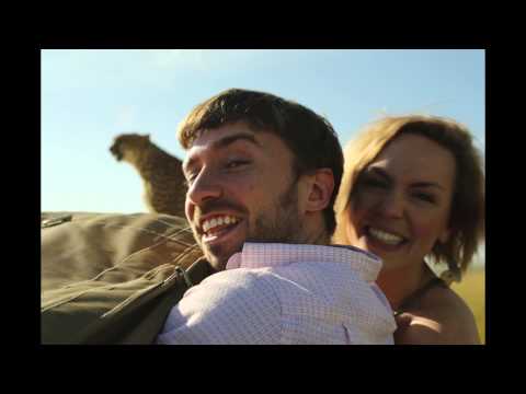 CHEETAH ON THE ROOF OF OUR JEEP!!!