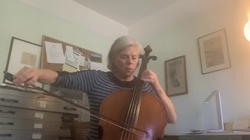 Tanya Tomkins, cellist - Traditional gut strings vs. Modern steel strings