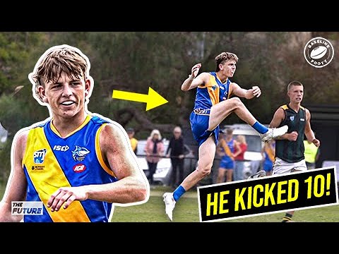 15 year old prospect Arki Butler kicked 10 GOALS?? | Beaumaris vs East ...