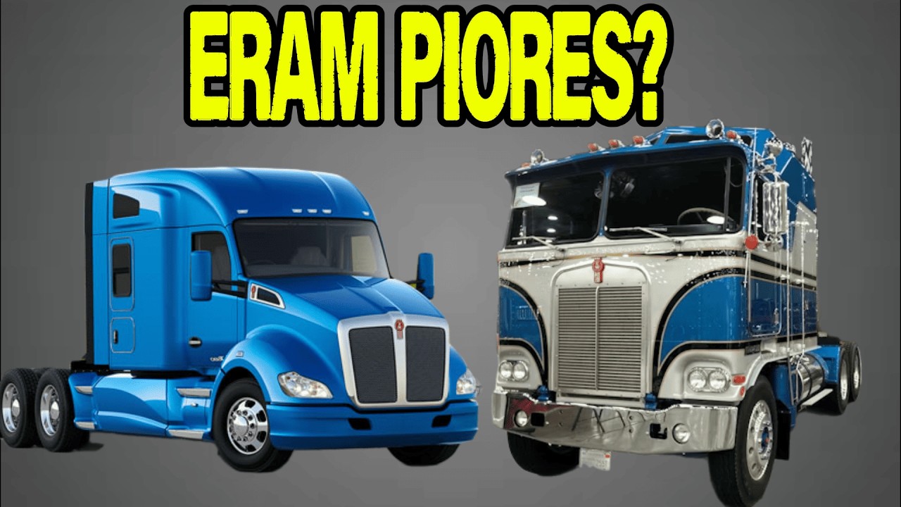 Por Que os Caminhões Americanos Têm NARIZ e os Europeus São PLANOS? A Lei Que Mudou Tudo!