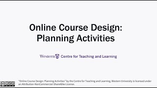 Famous Online Course Design Activities Net Worth