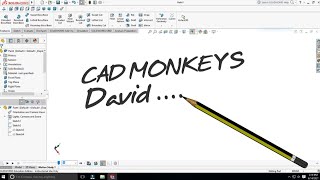 Modelling of drawing pencil using solidworks