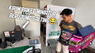 MBAK' KURIR SALTING KETEMU SAM AGUNG🤦🏻‍♂️🤣|| KIRIM MINIATUR KORBAN CANCEL