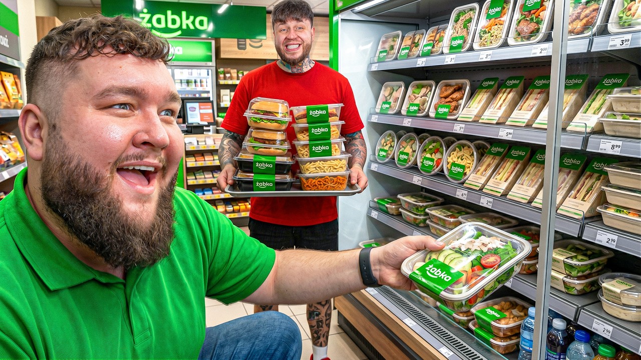 ZJEDLIŚMY CAŁĄ ŻABKĘ