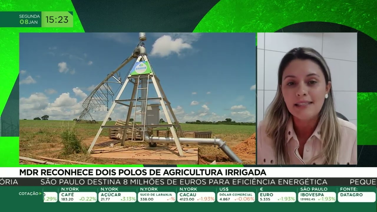 MDR reconhece dois polos de agricultura irrigada