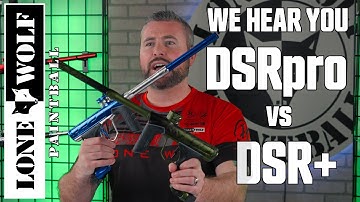 DYE DSR+ vs. DYE DSR Pro | Paintball Guns Compared | Lone Wolf Paintball