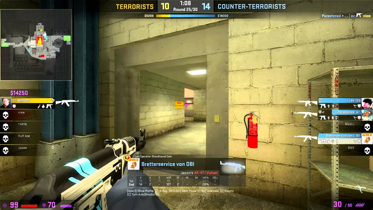 CS:GO Nuke Ladder to Shelf Trickjump in Competitive - YouTube