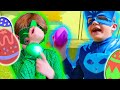 PJ Masks na vida real 🌟 Caça Ao Ovo De Páscoa 🌟 Heróis Vs. Vilões | Desenhos Animados