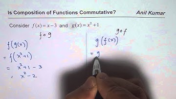 Is Composition of Functions Commutative -- Linear and Quadratic Functions