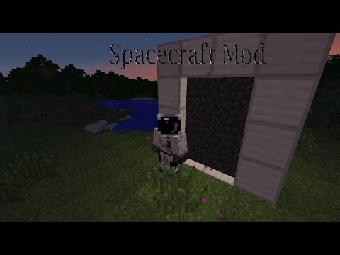Minecraft Spacecraft Mod 1.7.10 - YouTube