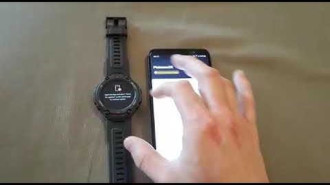 Amazfit t-rex not working, update problem.