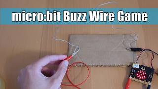How to make a buzz wire game with the micro:bit